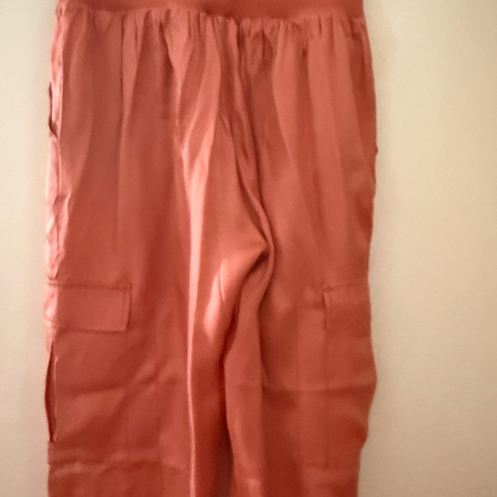 Cinq à Sept Terracotta High-Waisted Pants - Picture 5 of 6